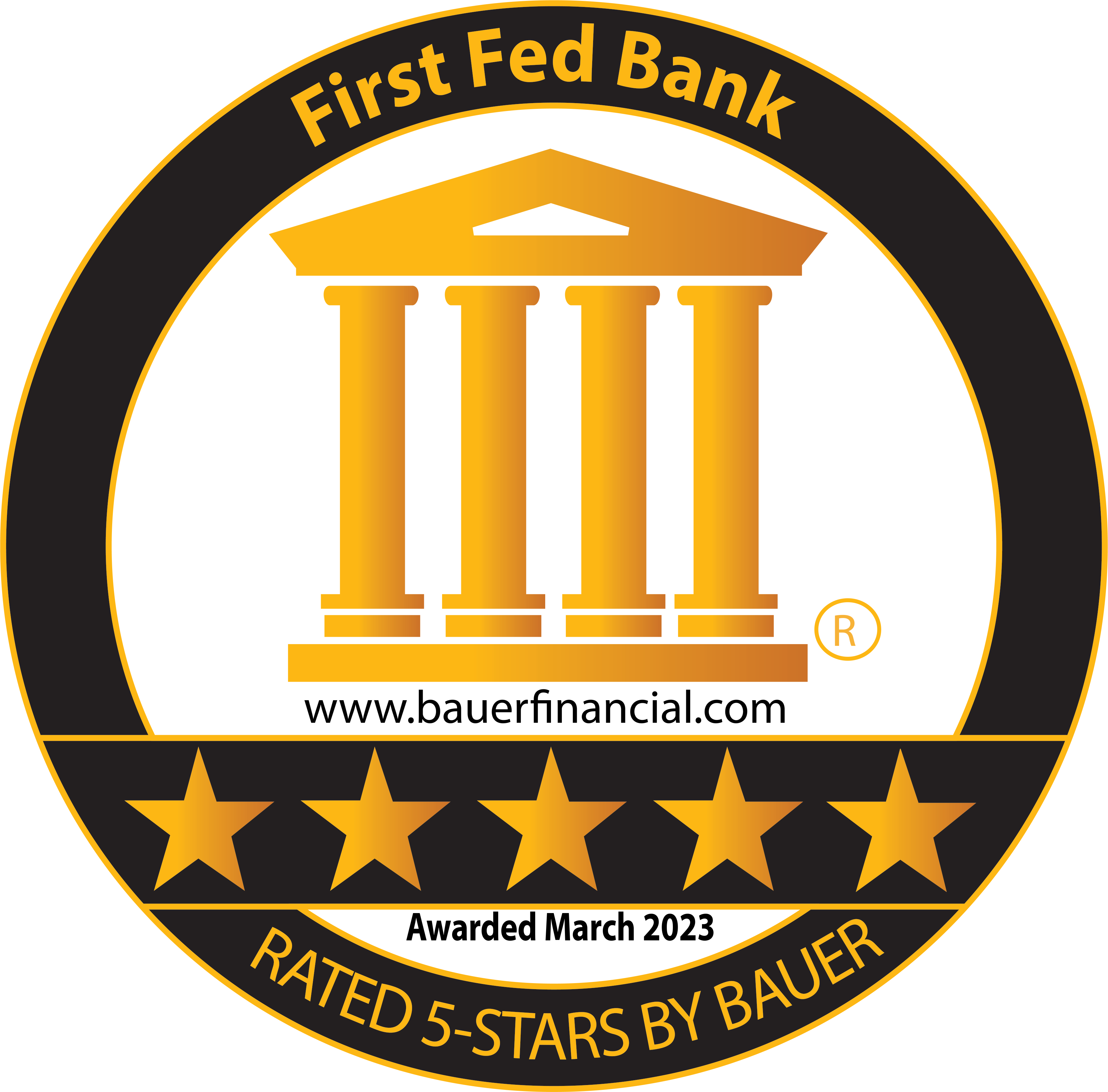 Bauer Financial - First Fed Bank - Mar 2023