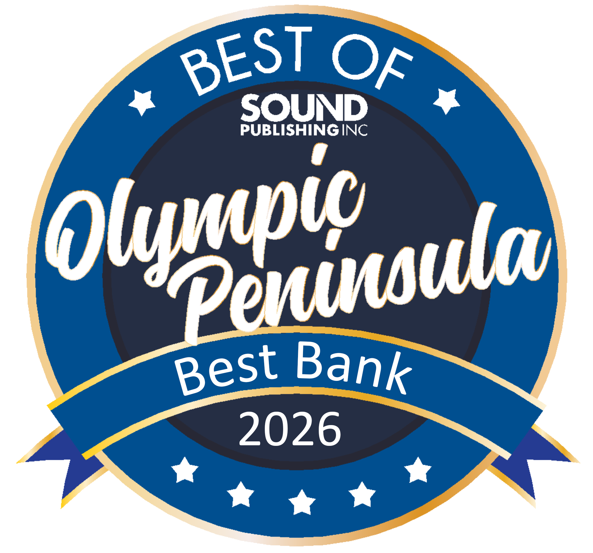 Sound Publishing Best of the Peninsula Best Bank Award 2026
