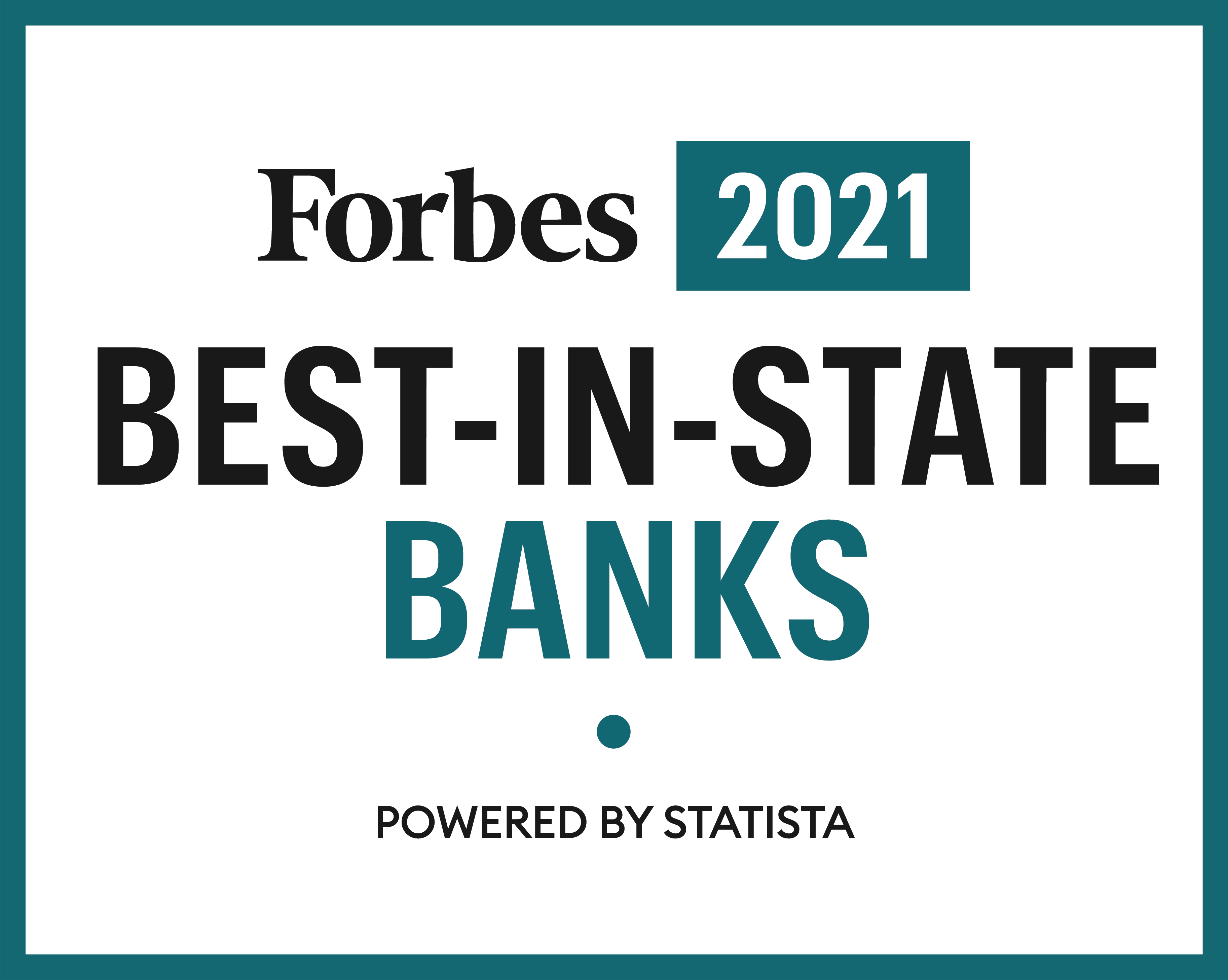 Forbes 2021 - Best-in-State Banks