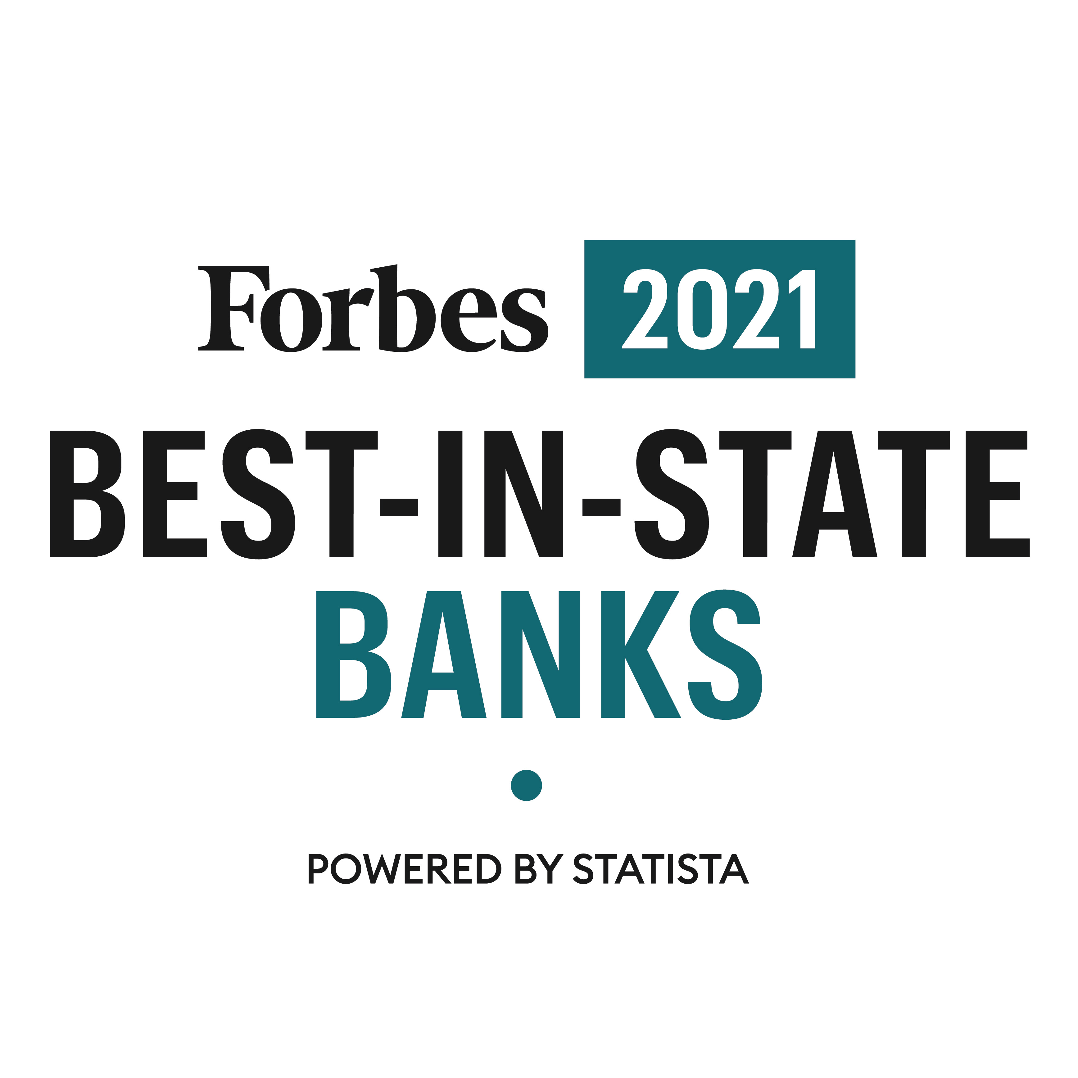 Forbes 2021 Best in State Bank