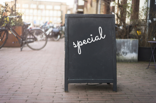 Chalk_Sandwich_Board_With_Special