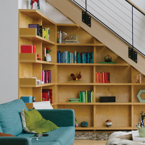 Home Loan Custom Bookshelves