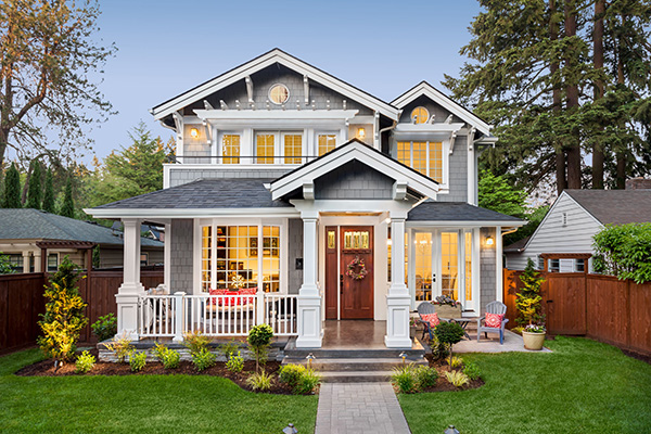 Beautiful Gray House