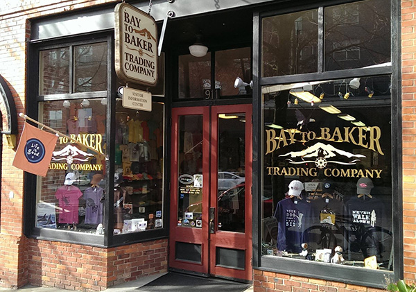 Bay to Baker store front Bay to Baker store front
