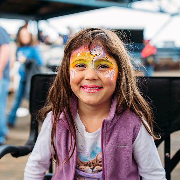 Crab Fest Face Paint