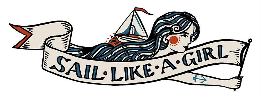 Sail Like a Girl Logo