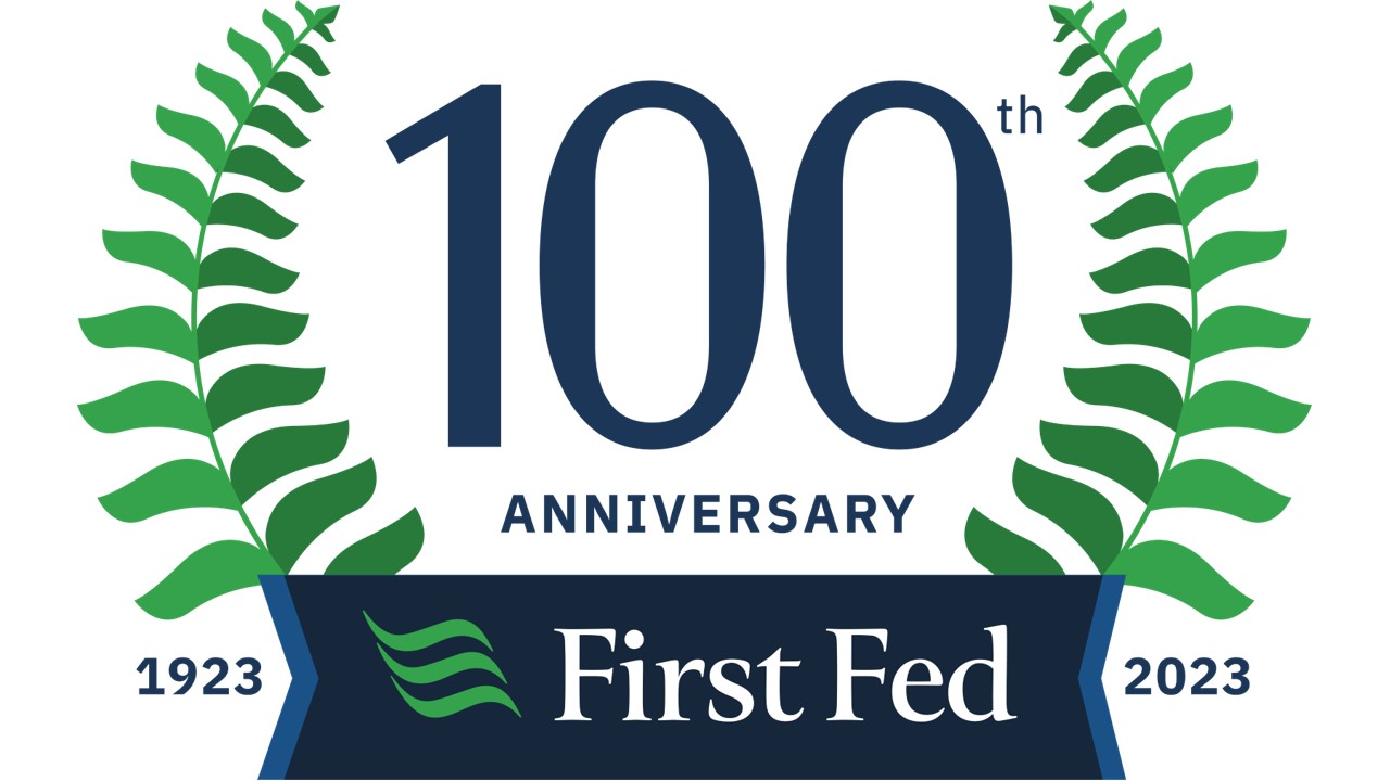 First Fed History 2023 100th Anniversary