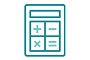 Financial Calculator Icon - 90x60