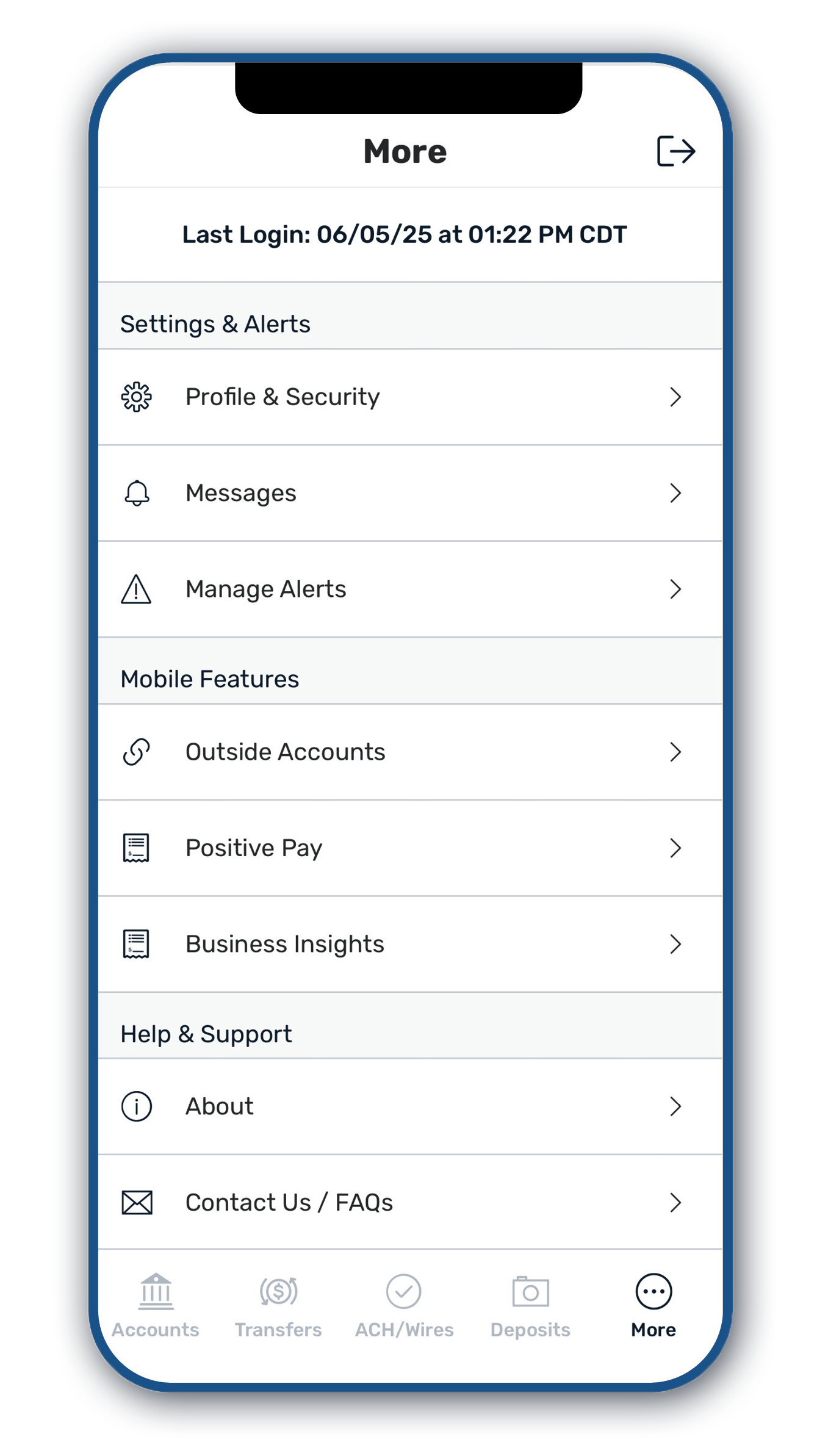 Business Digital Banking App