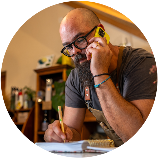 Man on Phone